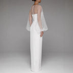 Spring and Summer Women's Fashion Wish Sexy Strapless Pearl Bodycon Dress New Style