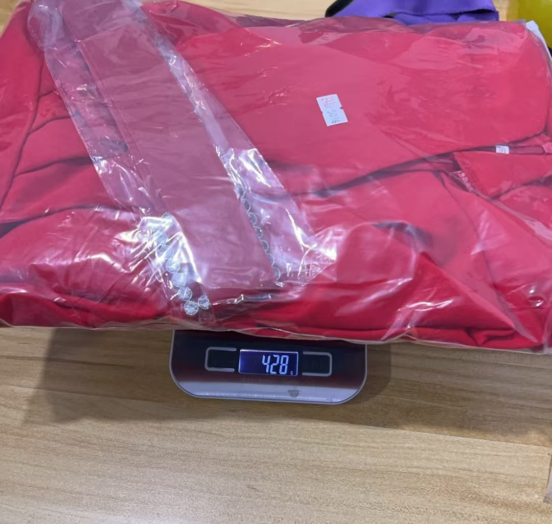 Women's V-neck Long Sleeve Printed Slim Waist Belt Split Dress