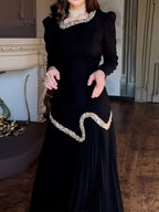 2025 Spring and Summer Sexy Hot Drill Pleated Dress