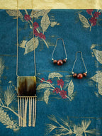Horn Fringe Necklace - Horn