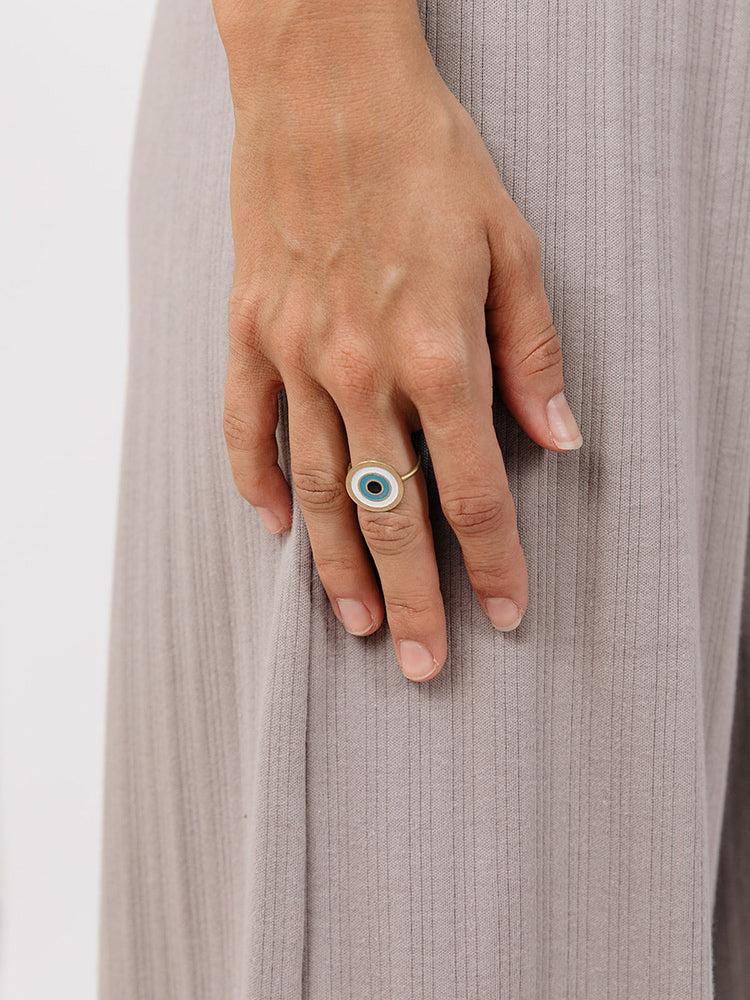 Double Vision Ring - Gold