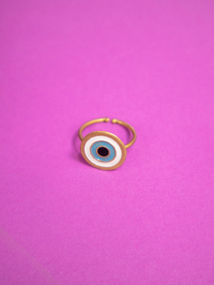 Double Vision Ring - Gold