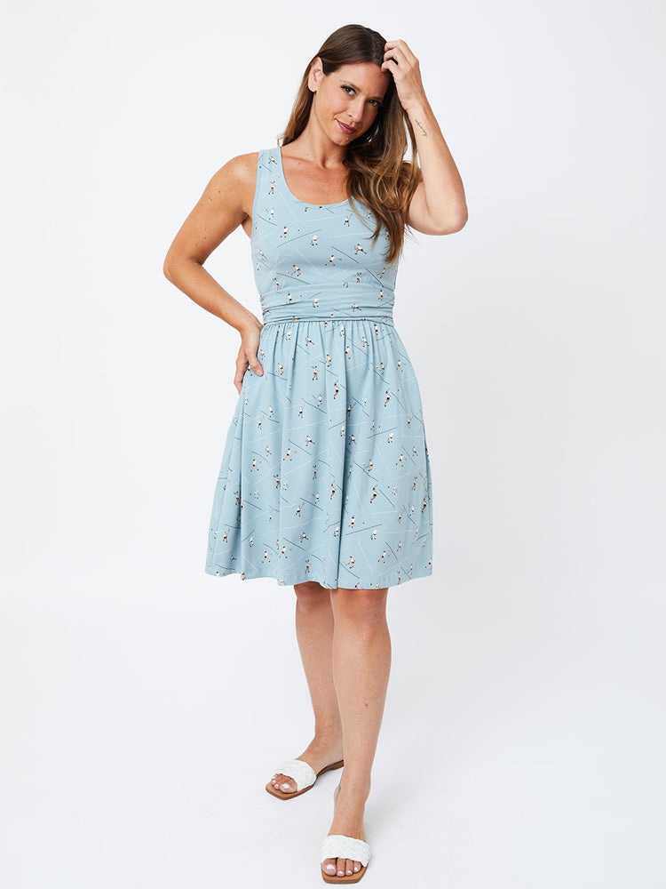 Asheville Dress - Badminton Slate