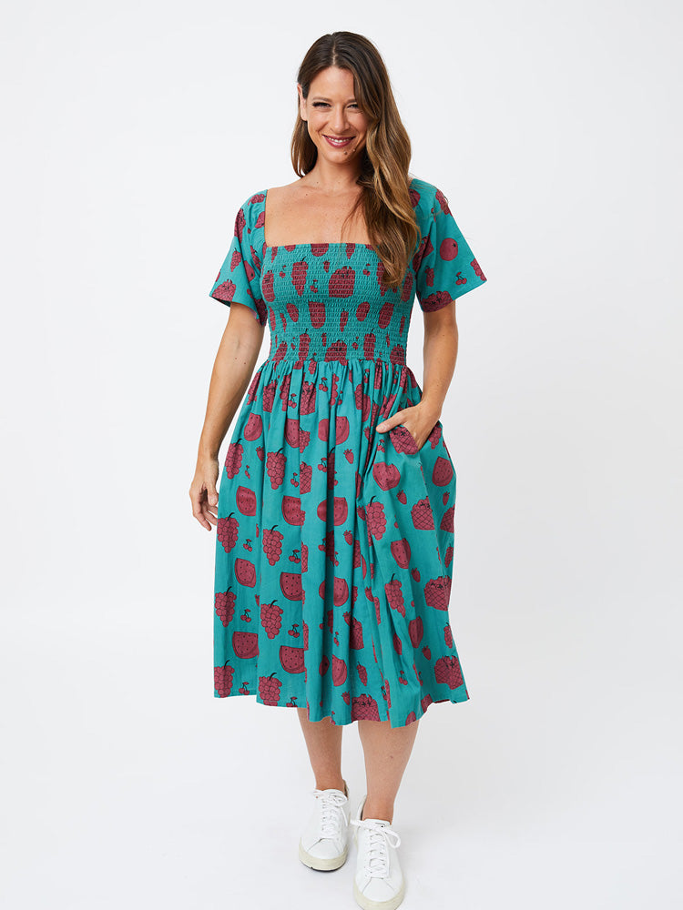 Teddy Dress - Fruity Pink
