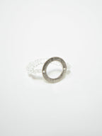 All Around Beaded Ring - Clear