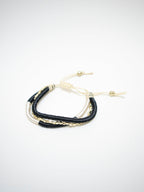 Friendship Threaded Bracelet - Monochrome