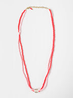 Dolly Beaded Necklace - Cherry