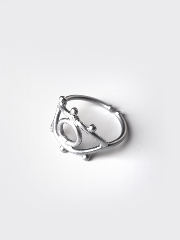 Eye to Eye Ring - Silver