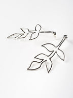 Fauna Wire Earrings - Silver