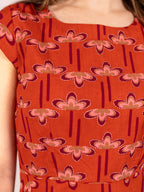 Marseille Dress - Mod Daisy Spiced Coral