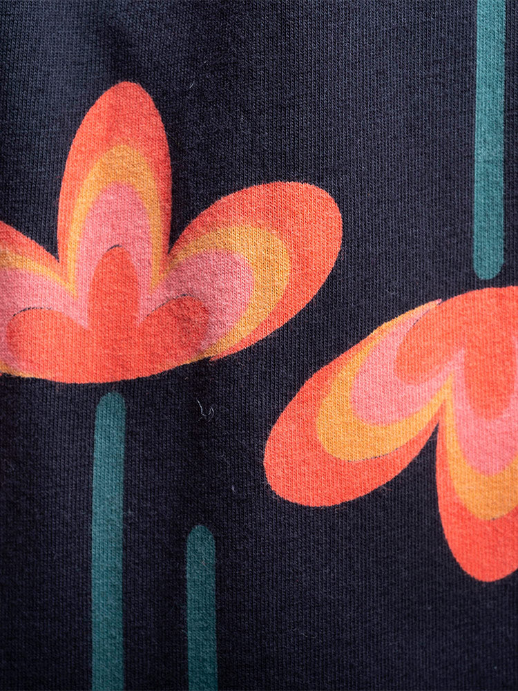 Paloma Top - Mod Daisy Poppy