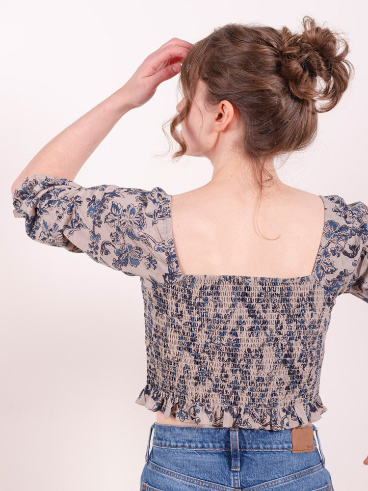 Theodora Blouse - Birch Blossom