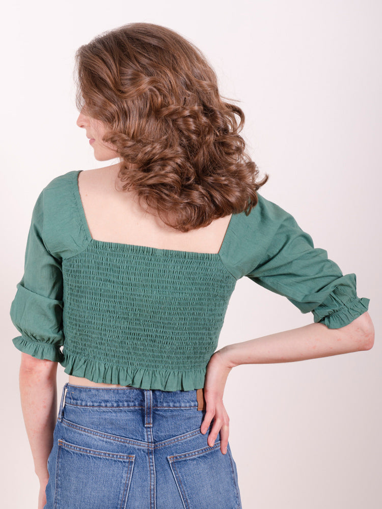 Theodora Blouse - Everglade