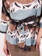 Ruth Top - Mountain Stripe