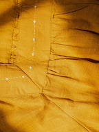 Alexis Plus Size Mini Dress - Turmeric