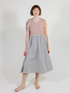 Lilah Dress - Gingham Stripe Mix