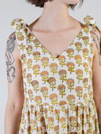 Lorelei Tiered Dress - Marigold