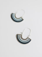 Petite Rainbow Earrings - Sky