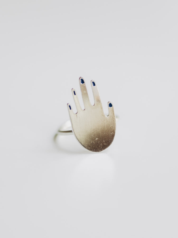 Mani Ring - Silver