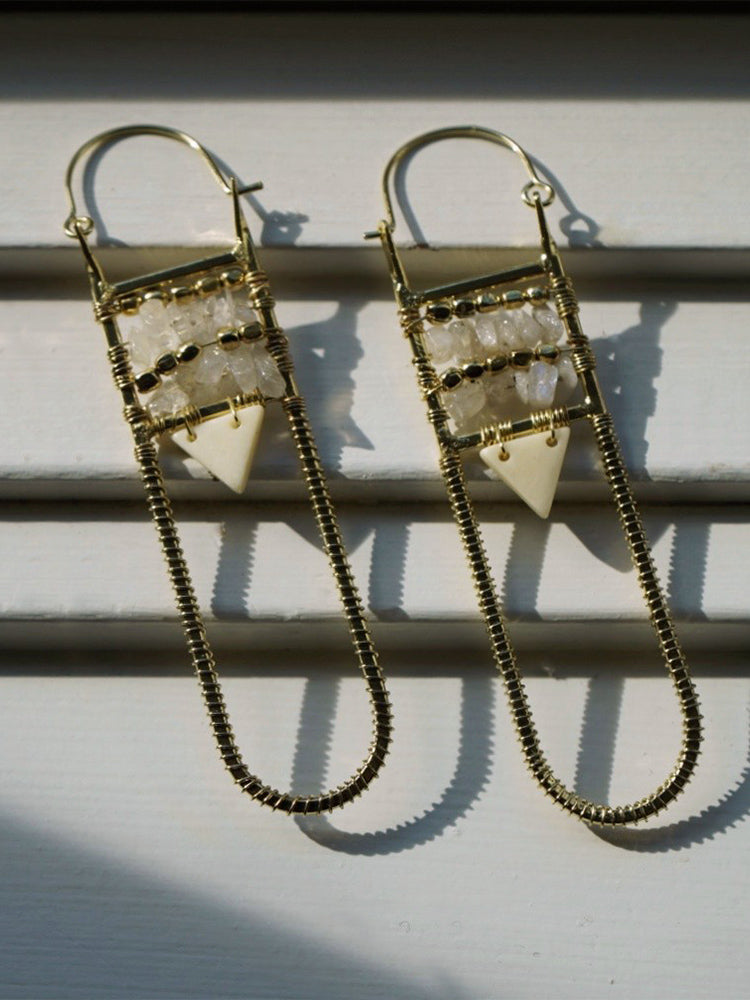 Maya Hook Earrings - Gold