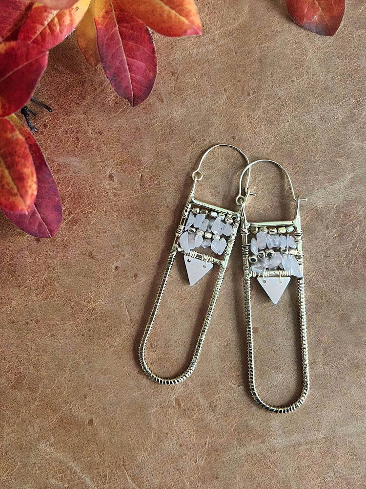 Maya Hook Earrings - Gold