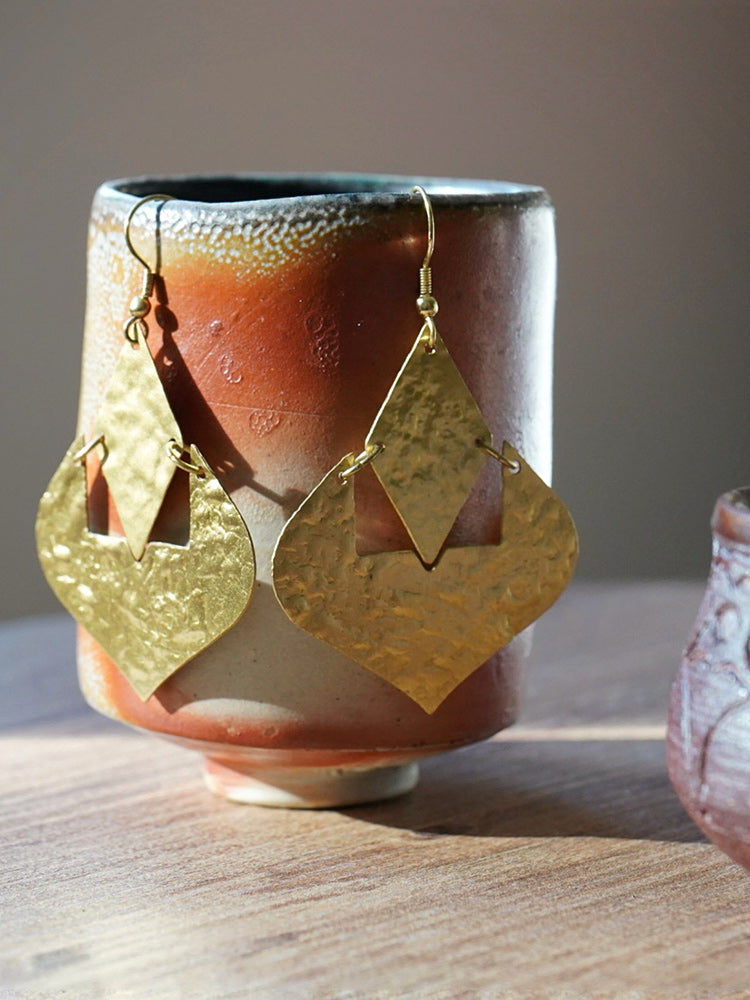 Moroccan Dreams Earrings - Gold