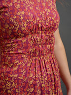 Artsy Traveler Dress - Berry Poppy