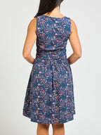 Asheville Dress - Fox Field Blue
