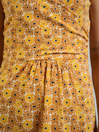 Danica Wrap Dress - Matisse Yellow