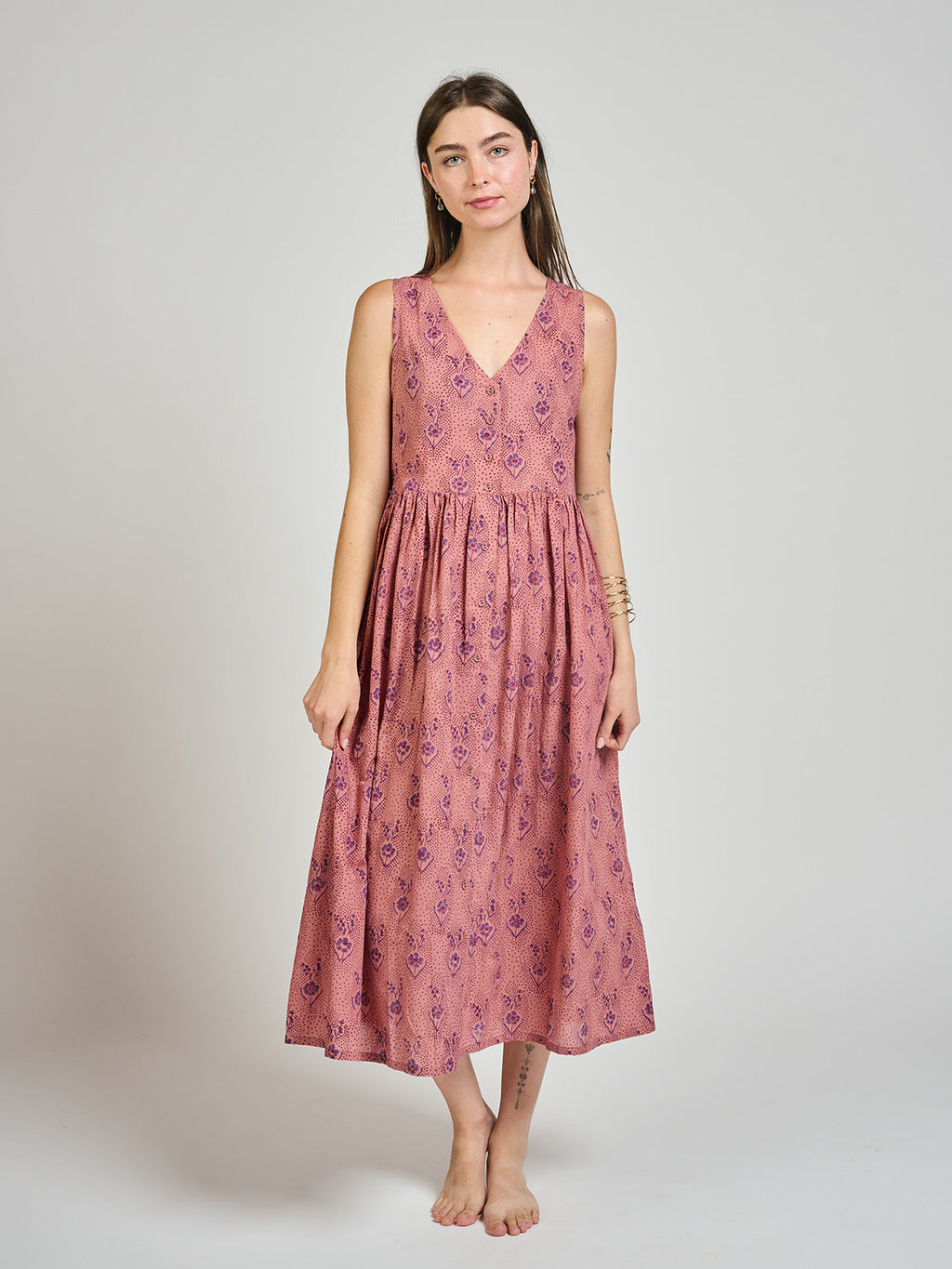 Olivia Dress - Rose