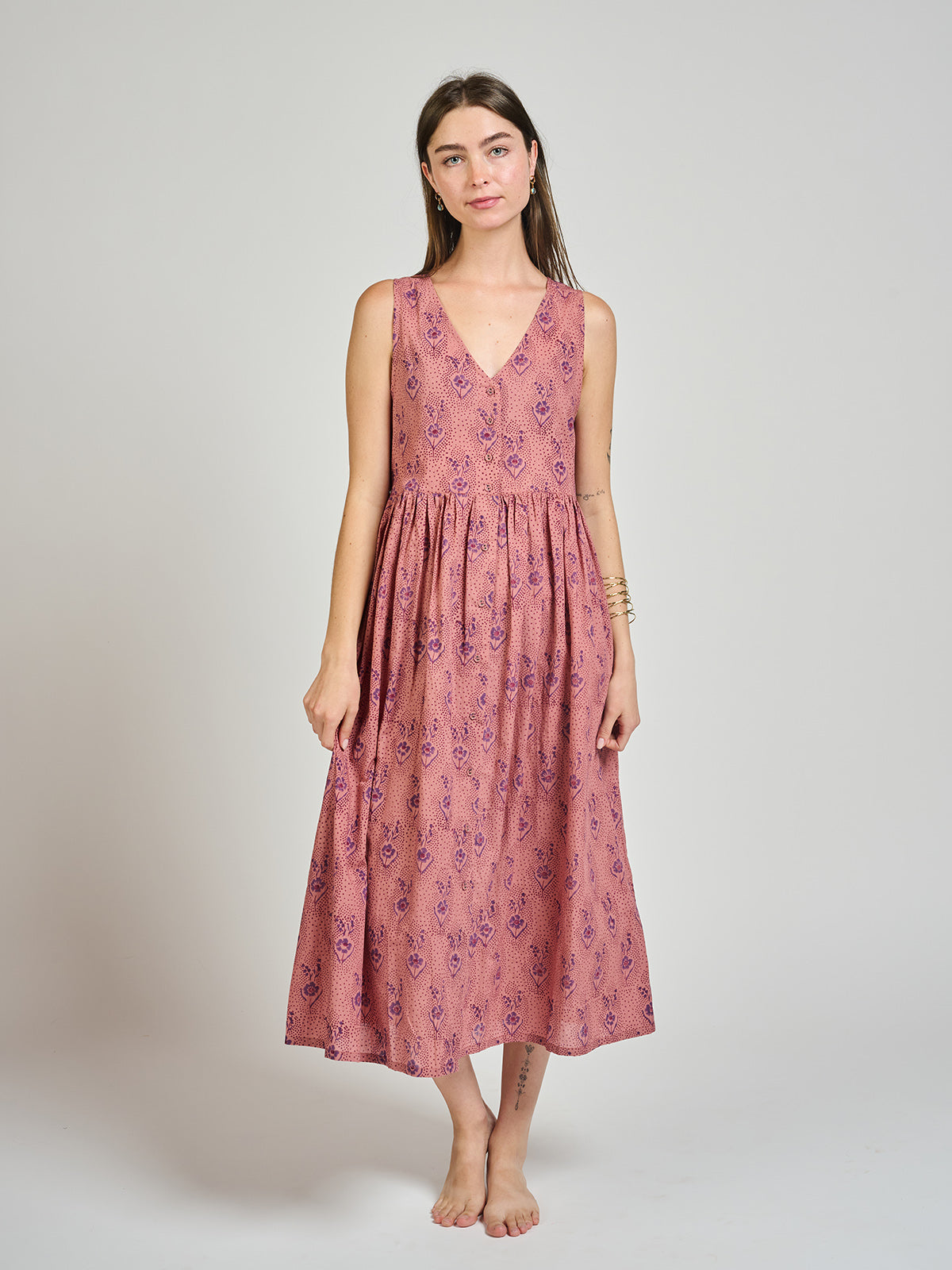 Olivia Dress - Rose
