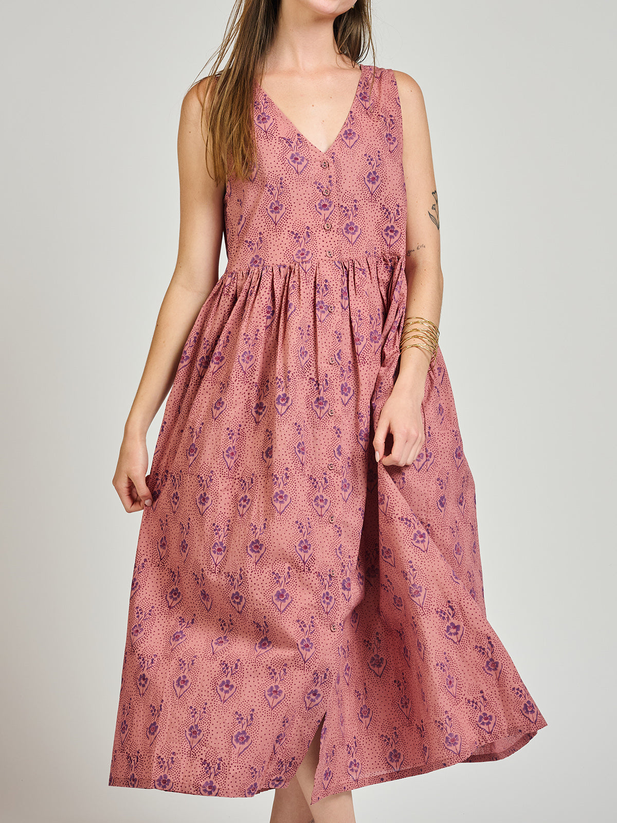 Olivia Dress - Rose