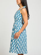 Provence Dress - Marigold Blue