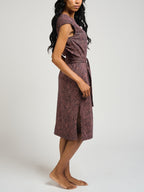 Sasha Shift Dress - Tree Rings Blue