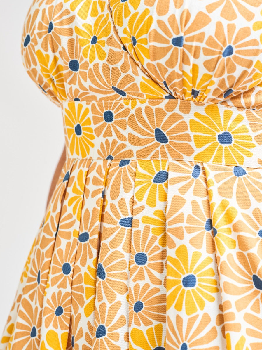 Lucille Dress - Sunny Floral