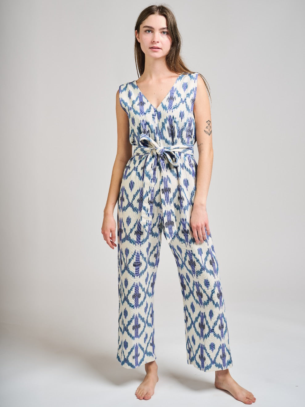 Jana Jumpsuit - Seashore Ikat