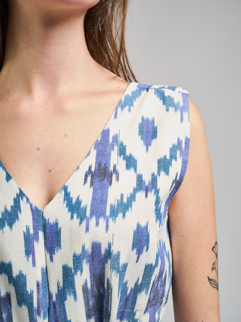 Jana Jumpsuit - Seashore Ikat