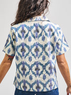 Camp Shirt - Seashore Ikat