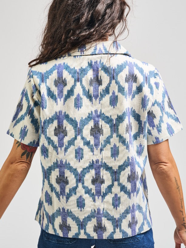 Camp Shirt - Seashore Ikat
