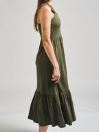 Opal Dress - Olive