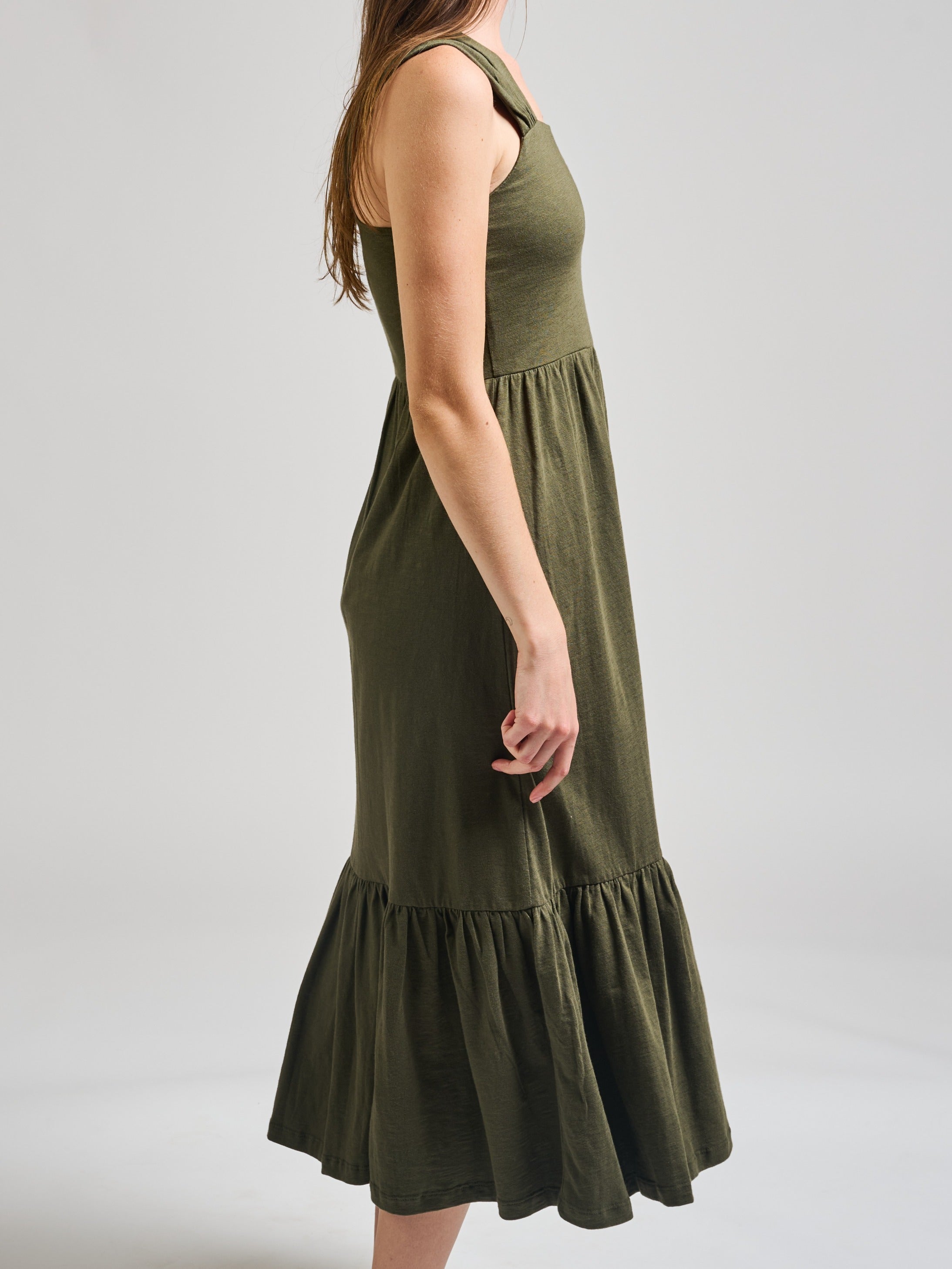 Opal Dress - Olive