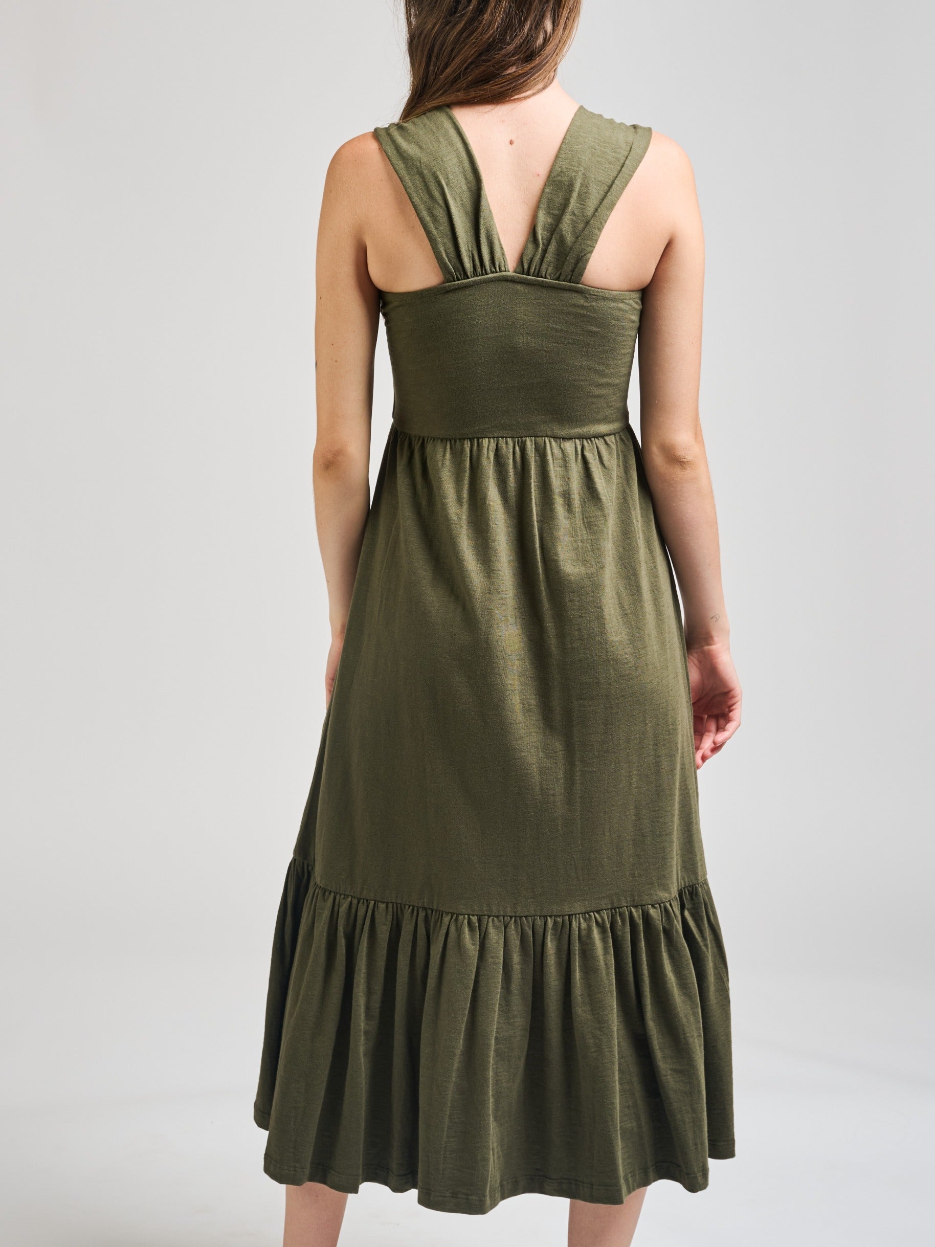 Opal Dress - Olive