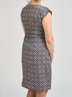Artsy Traveler Dress - Black Botanical