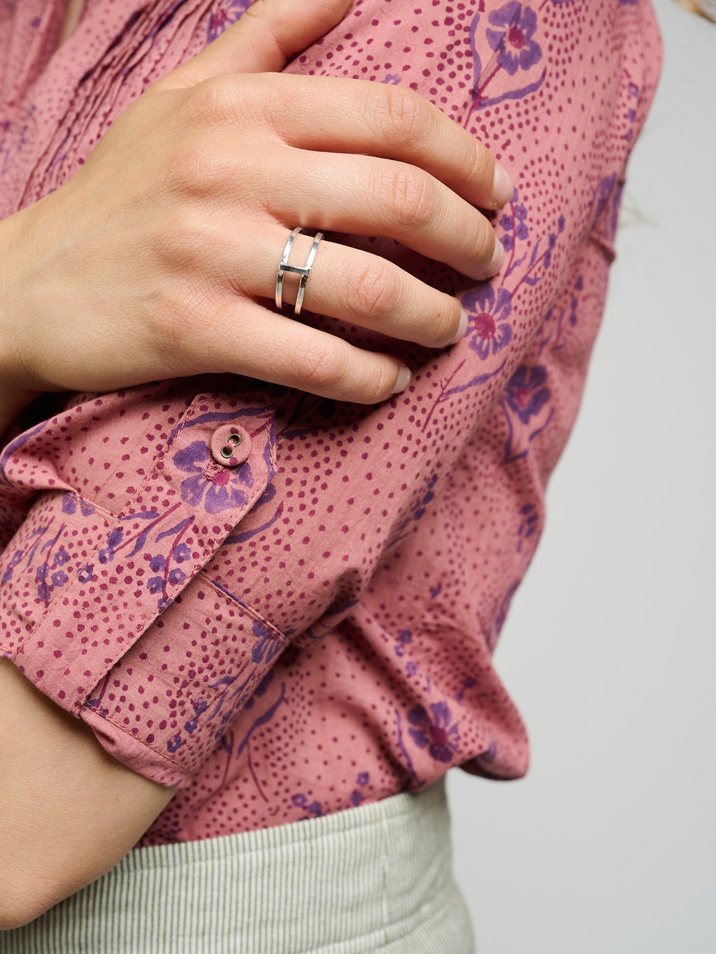 Pallavi Ring Silver