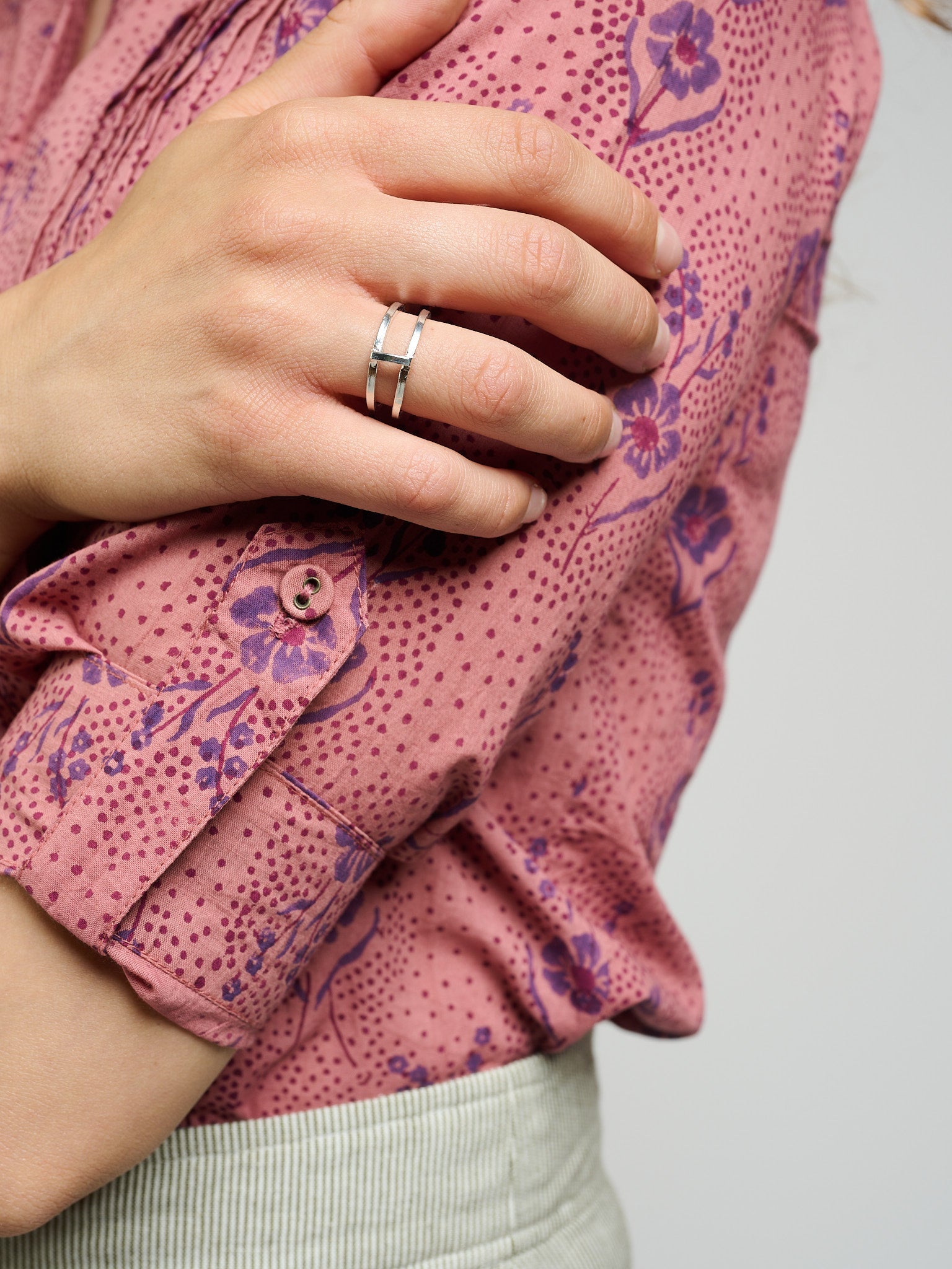 Pallavi Ring Silver