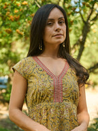 Jaya Dress - Turmeric