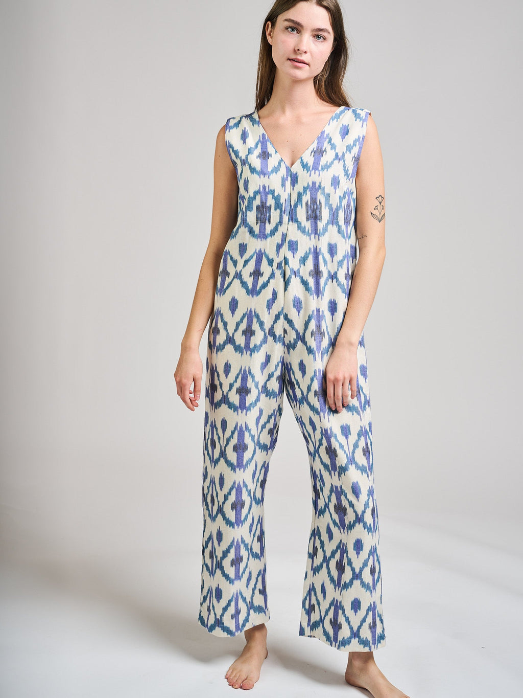 Jana Jumpsuit - Seashore Ikat