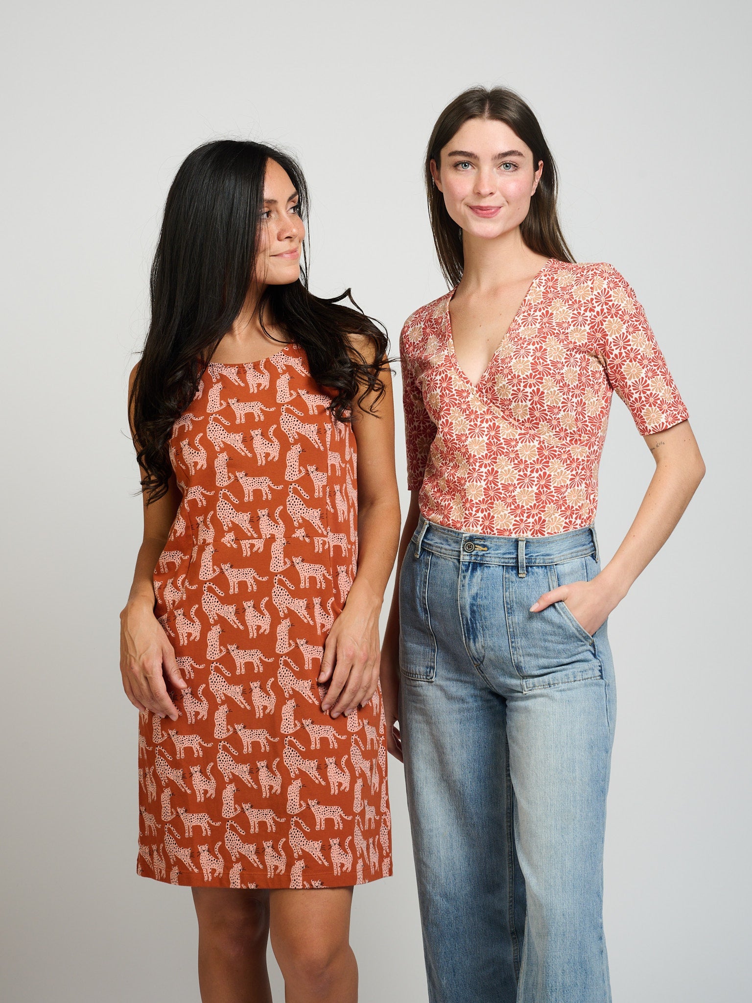 Gianna Wrap Top - Matisse Vermillion