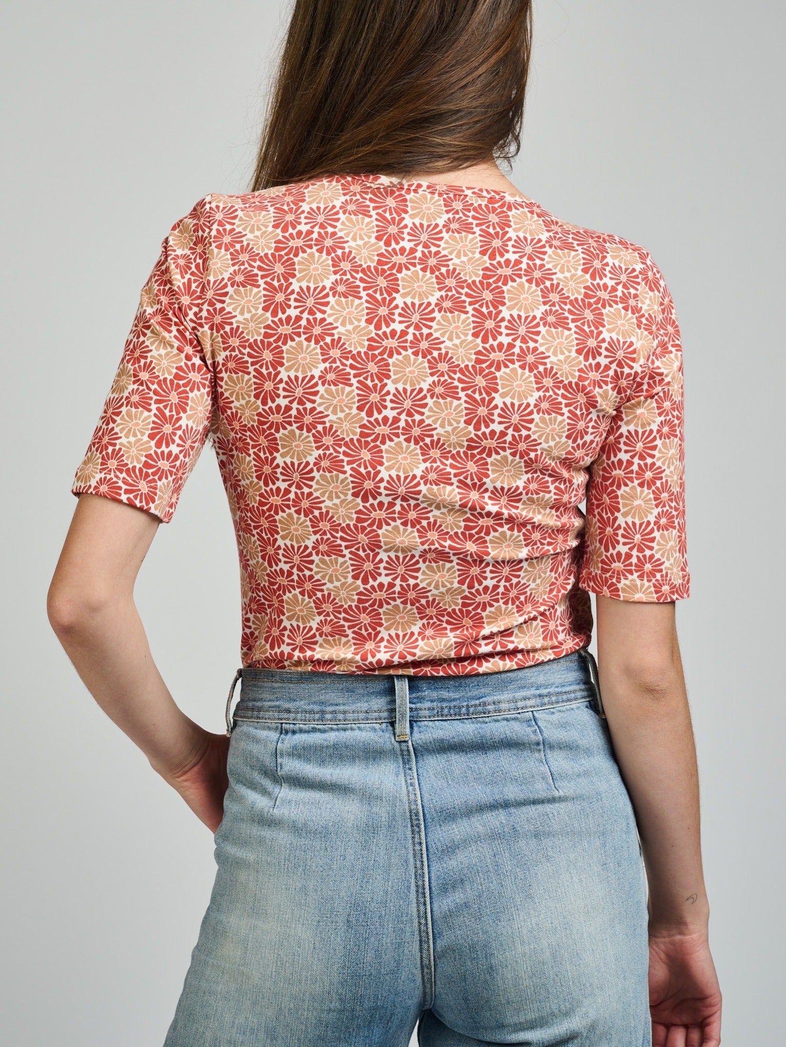 Gianna Wrap Top - Matisse Vermillion