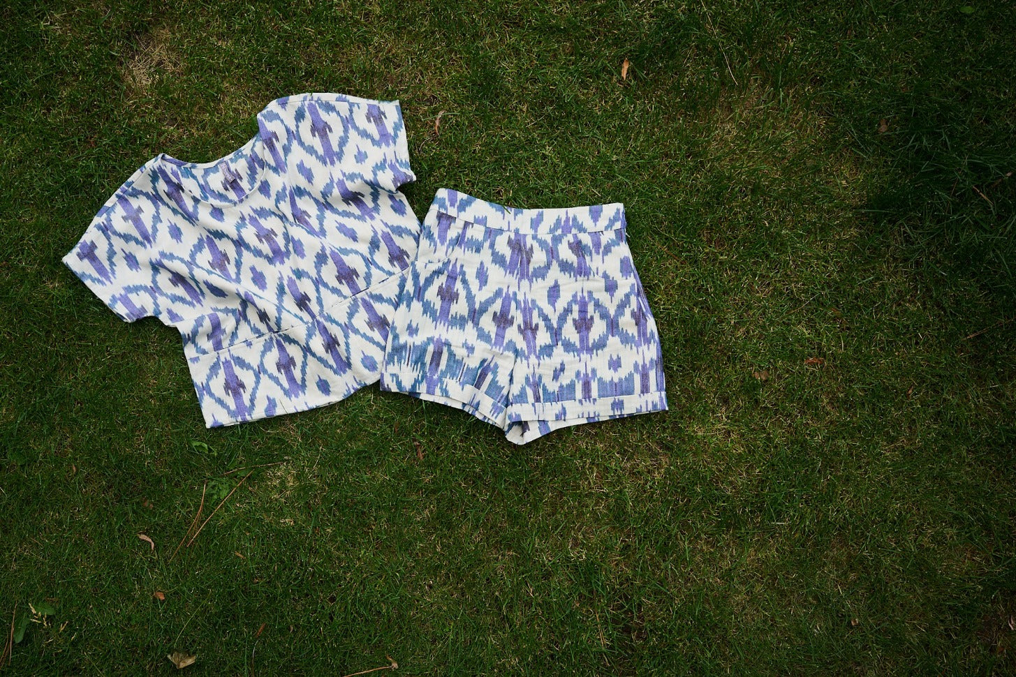 Dana Top - Seashore Ikat